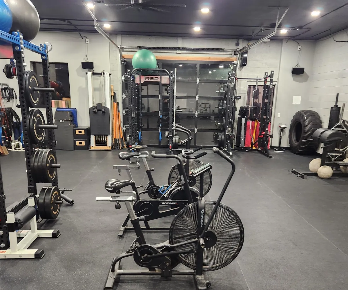 Kettlebell and conditioning area at Body Balance