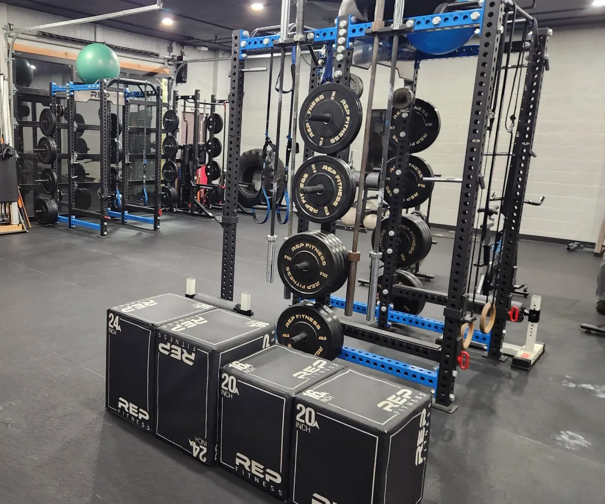 Open, light-filled training floor at Body Balance